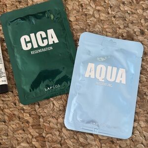 LAPCOS CICA REGENERATION AQUA HYDRATING FACE MASK BUNDLE